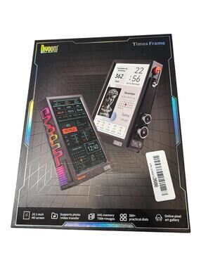 DIVOOM Times Frame WiFi 3D Transparent Digital Photo Frame 10.1" 64GB - New Open